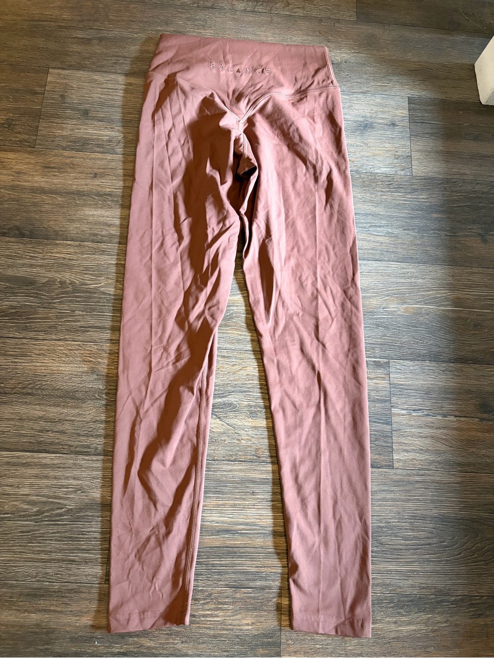 Balance Athletica Woman’s Brown Athletic Activewear Cloud Leggings Size Medium